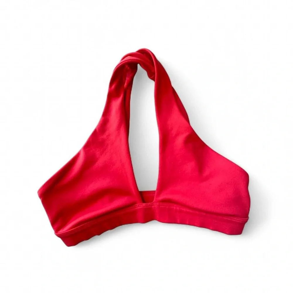 Alo Airbrush Destination Bra in Red Hot Summer Size Small‎